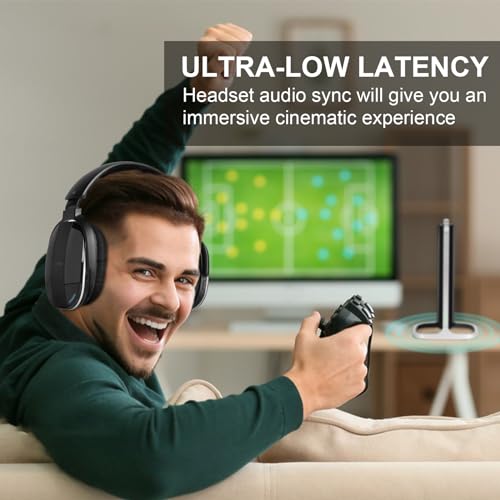 Daysnew DH1080J Wireless Headphones For Tv Watching thumb #2