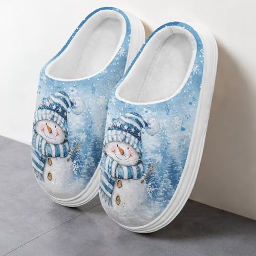 Fuzzy Slippers for Teen Girl Non-Slip Warm Fuzzy Flat Slides4