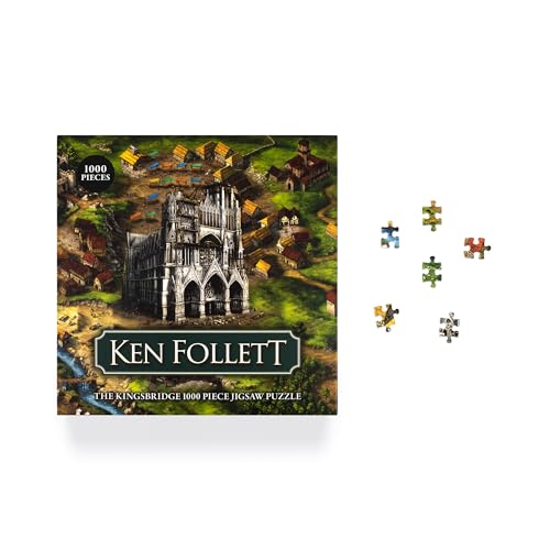 Ken Follett: Rompecabezas oficial The Kingsbridge de 1000 piezas miniatura 6