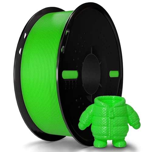 Miailuy PLA+ Filament 1.75mm Green 1kg Dimensional Accuracy +/- 0.02mm