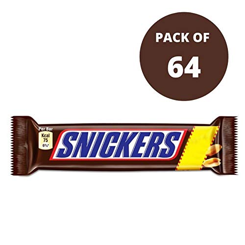 Image of Snickers Peanut Filled Chocolate, 15Gram Bar (Pack Of 64)