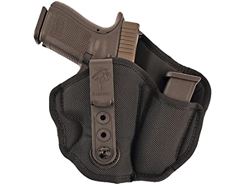Gunhide, M89, Inner Piece 2.0 Inside Waistband Holster, Integrated Magazine Carrier, Right Hand, Black Nylon