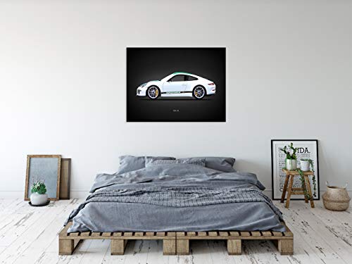 Toile Porsche 911R Type991 2016 Impression d'Art Haut de Gamme - 3