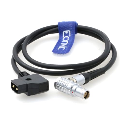 Cable D-Tap a 6 pines con conector 1B hembra anticaídas para cámaras de cine Red Epic