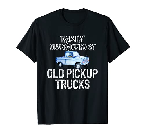 Easily distracted by old pickup trucks Road Transporter Maglietta