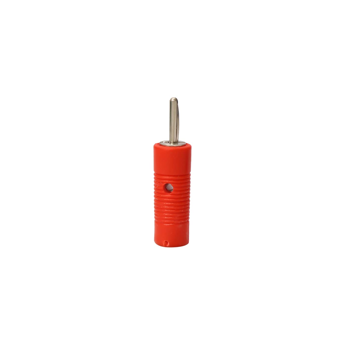 Electronic Spices 2mm 10A Red Color Male Plug Banana Connector Pack of 10pcs-picture-31