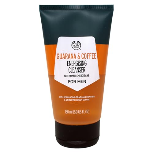 The Body Shop Guarana and Coffee Energizing Cleanser For Men, 5 Fl Oz (Vegan)