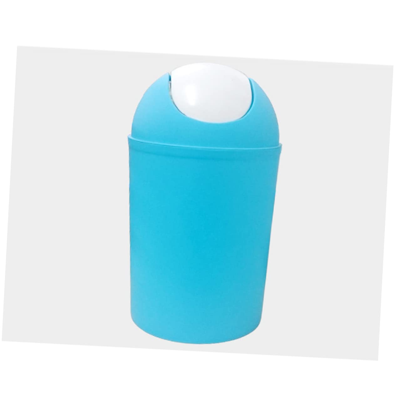 Ensemble D’Accessoires de Salle de Bain 6 Pièces en Plastique Bleu