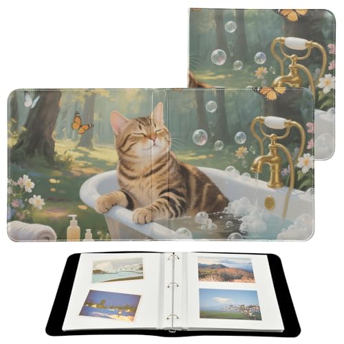 Albums photo autocollants pour livres photos 15,2 x 20,3 cm