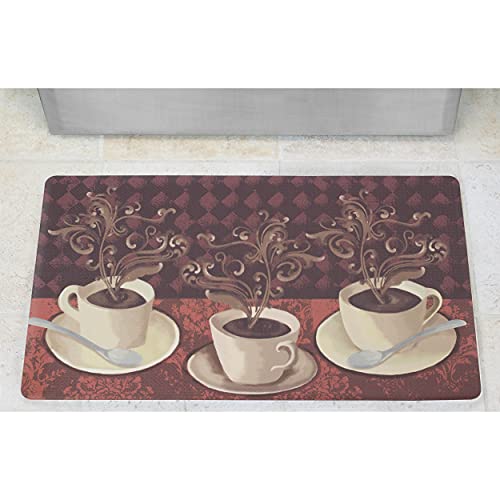 Chef Gear Lotus Cafe Anti-Fatigue Comfort Memory Foam Chef Mat, 18 by 30-Inch