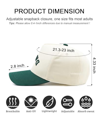 Image of Waldeal Upside Down Daddy Trucker Hat for Men, Adjustable Snapback Dad Baseball Cap, Fathers Day Birthday Gifts from Daughter