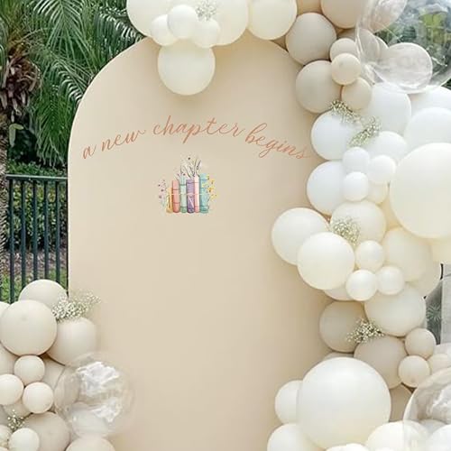 Vinilo decorativo A New Chapter Begins gris 10x2 pulgadas miniatura 5