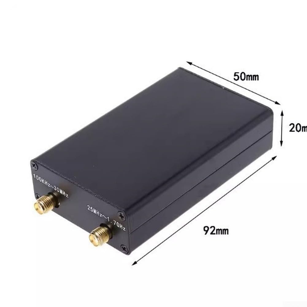 Para rtl-sdr Software Definido Radio Receptor 100KHz-1.7GHz con RTL2832U Chip para AM FM CW Demodulación y Aviación Monitoreo de onda Corta