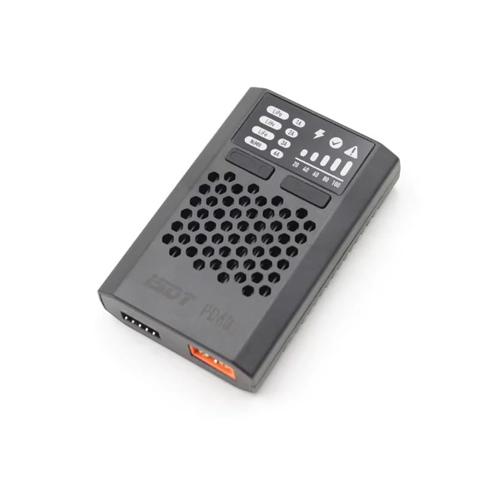 ISDT PD60 Caricabatterie Intelligente 60W – Per LiPo/LiHV/LiFe/NiMH – Ingresso USB-C E QC3.0