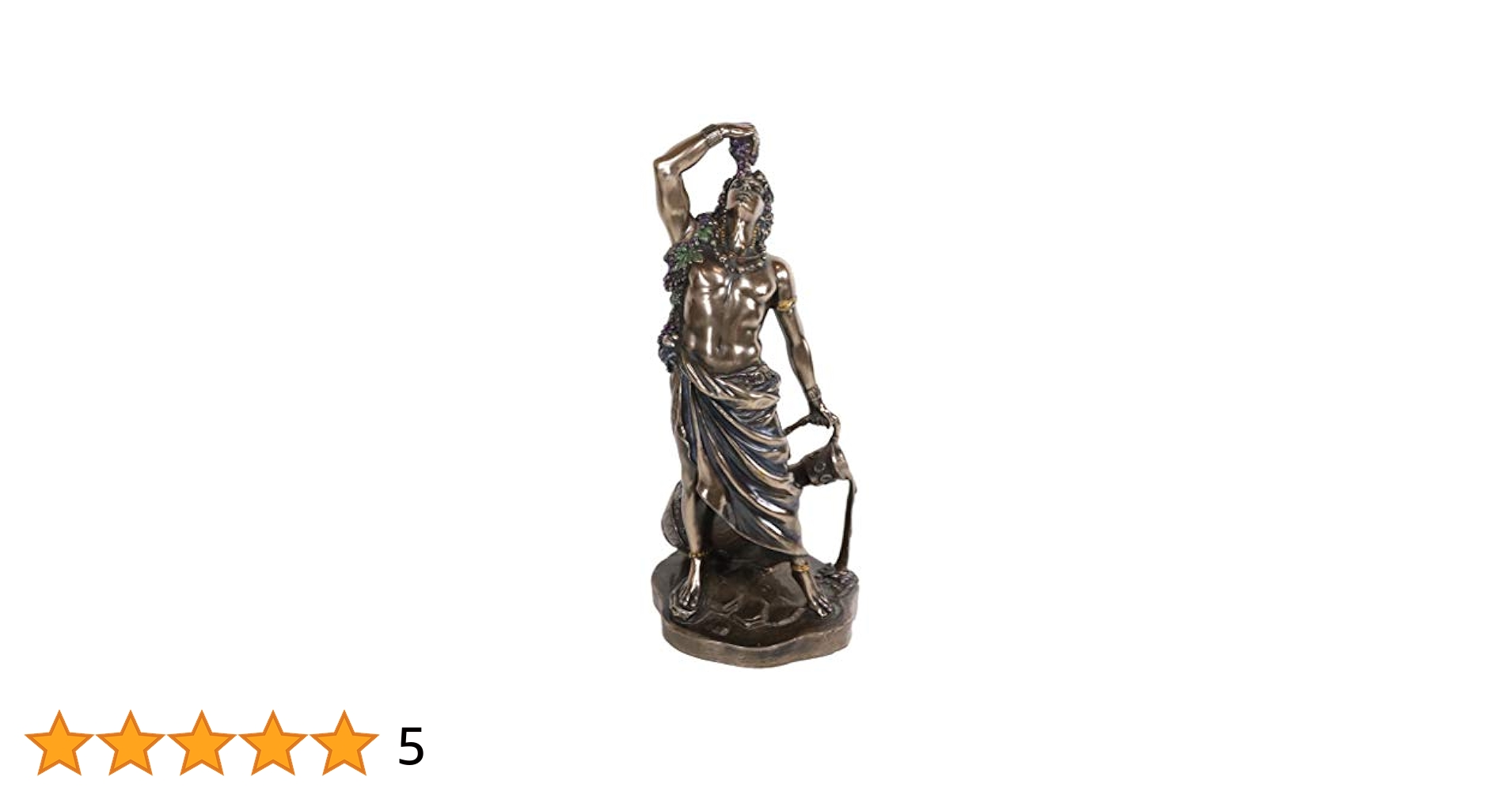 ローマ神話　バックスの像 48 cm ディオニューソス Amazon.co.jp: エブロス ローマン ギリシャオリンピアン ゴッド