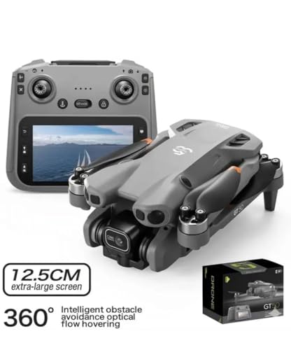 Image of Drone with 4k Camera Foldable 1080P HD Drone with FPV Live Video, Smart Gestures Selfie, Altitude Hold, One Key Take Off /Landing, 3D Flips for Kids and Adults.A1