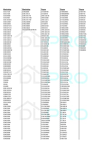 DL-pro Türdichtung rundum 4Haken für AEG Electrolux Zanussi 357725202/0 3577252020 Backofendichtung Dichtung Dichtungsgummi Gummidichtung Ofendichtung für Backofentür Backofen Ofen Herd
