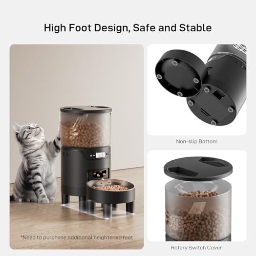 Distributeur de nourriture pour chat contre la gloutonnerie 3L programmable - 8
