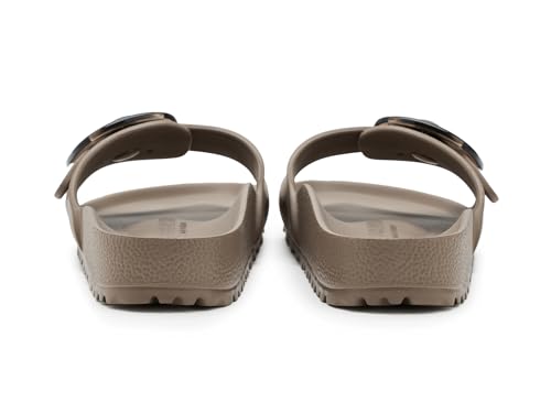 Image of Birkenstock, Women's, Madrid Big Buckle EVA, Gray Taupe, Women's 11-11.5, Narrow