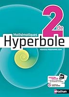 Mathématiques 2e Hyperbole 2091728802 Book Cover