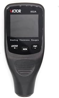 QDTimes Victor 852A Electronic Thickness Gauge Measure Various Coating Or Plating Measuring Range: 0~1,250Î¼m (0~50mils)(Victor 852A)
