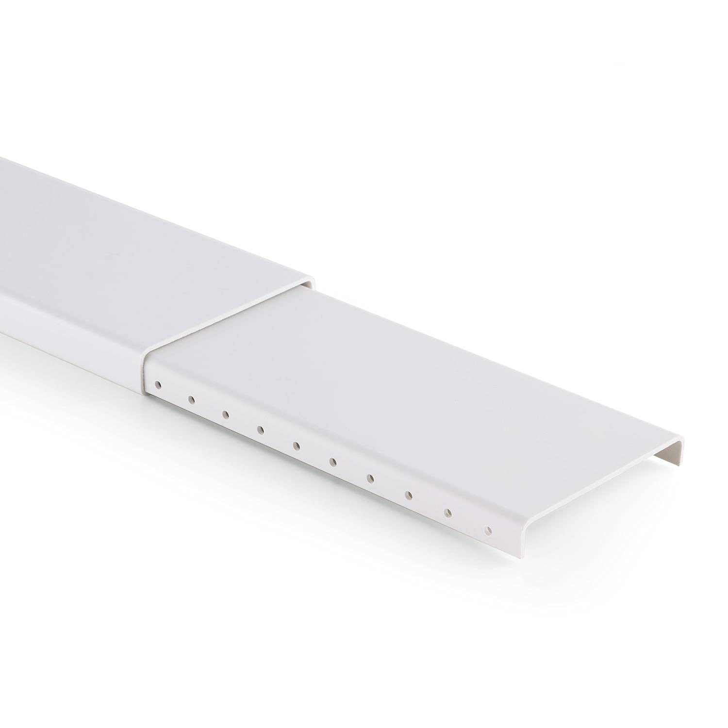 KLARSTEIN Kit d'étanchéité pour fenêtres coulissantes Accessory - sur climatiseur Mobile, Convient aux Ouvertures de fenêtres de 67 à 131 cm, PVC - Gris Clair