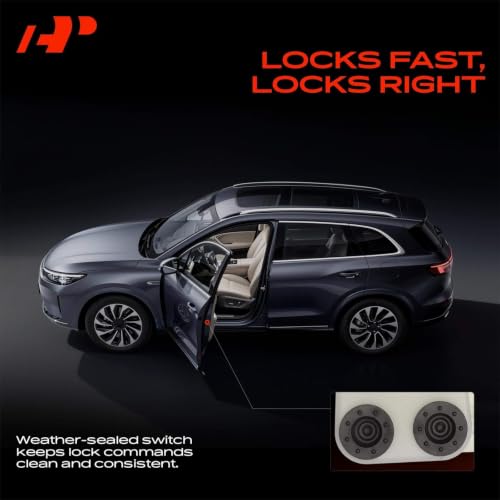 Image of A-Premium Front Right Passenger Side Door Lock Actuator Compatible with BMW X5 2014-2017, X6 2018 | for BMW X5 2014-2017, X6 2018