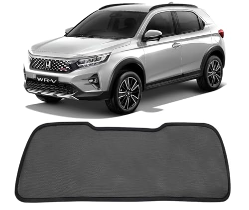 Image of Autofact Dicky Curtain for Honda WRV | Custom Fit Rear Windshield Sunshade | UV & Heat Protection | Foldable Mesh | Privacy & Cooling Car Accessory