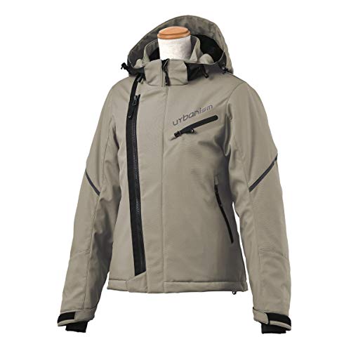 アーバニズム(Urbanism) バイク ジャケット シティライドソフトシェルジャケット [ FOR WOMEN ] SOIL GRAY WL UNJ-083W