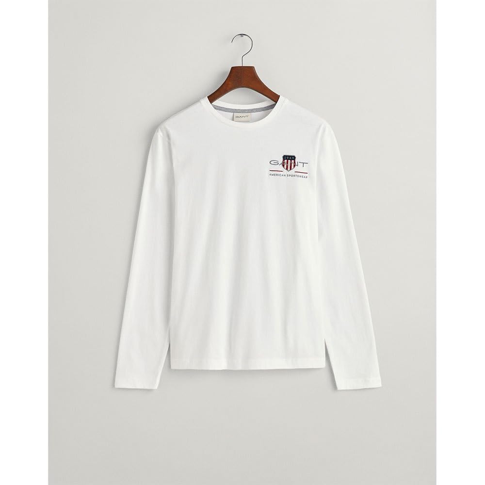 GANT Koszulka Mężczyźni Reg Medium Archive Shield Ls T