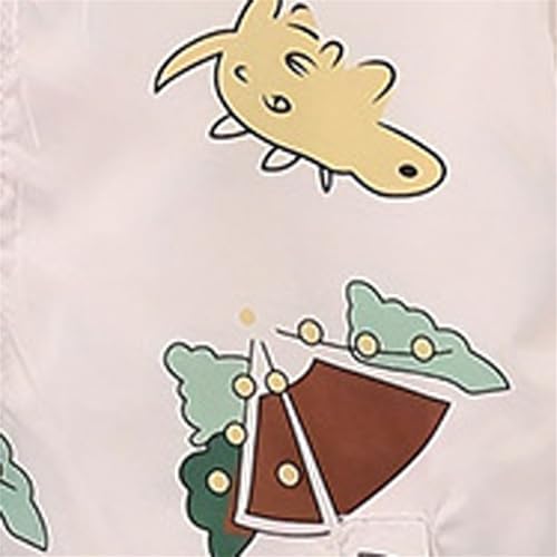 Kids Girls Waterproof Windproof Jacket Hooded Long Sleeve Zip Up Coat Car Print Fall Lightweight Outwear Jackets2