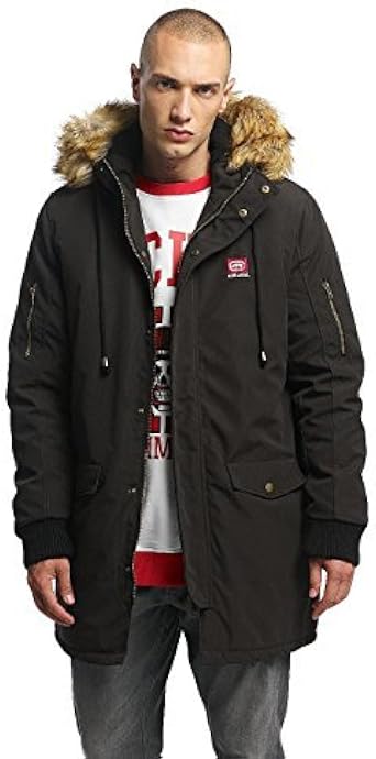 Ecko Unltd - Chaqueta - Parka - Manga Larga - para Hombre Negro Large:  Amazon.es: Ropa