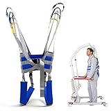 Patientenlift Hebegurte, Hilfe Patient Übertragen Assistierender Hebegurt für Patientenlifter 4 Stufige Höhenverstellung Maximalgewicht 230kg mit den Meisten Mobilitätshilfen und Geräten (M)