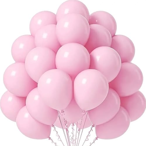 Tourima Luftballons Rosa Pink Stuff 20 Stück 10 Zoll Rosa Luftballons Luftballons Pink für Ballongirlande Geburtstagsdeko Hochzeitsdeko Babypartydekoration