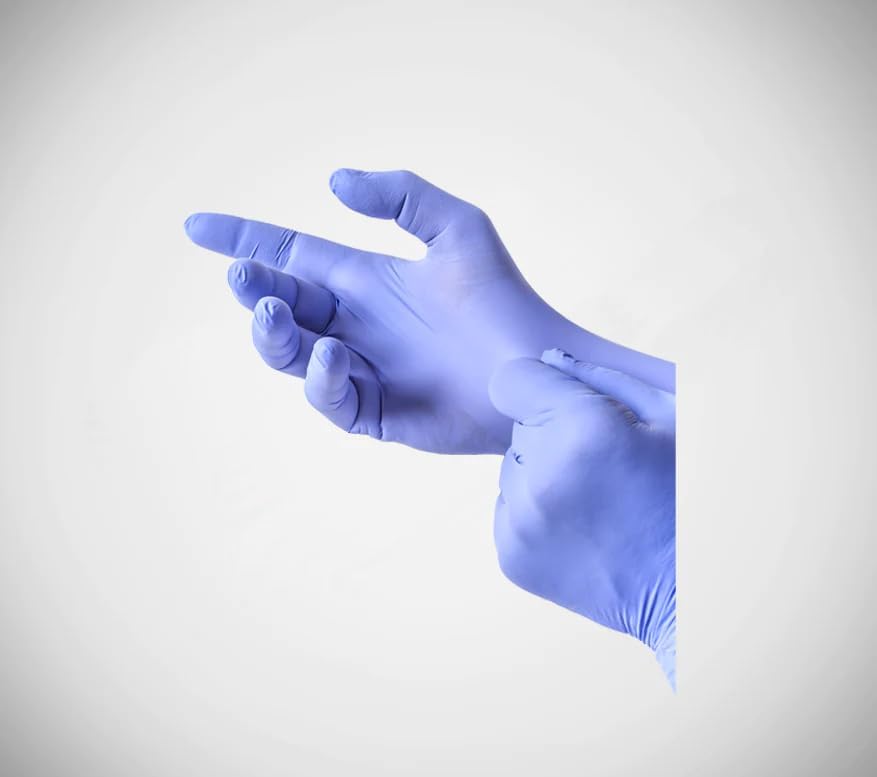 Romsons Blue Nitrile Medical Examination Gloves, Small (100 Pcs/Box) (B0D8ZL6NNL) Amazon Price History, Amazon Price Tracker