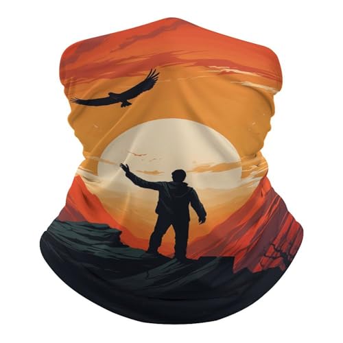 Máscara facial Neck Gaiter transpirable, a prueba de viento, cubierta facial para polvo, balaclava, bandana, para hombres y mujeres miniatura 1