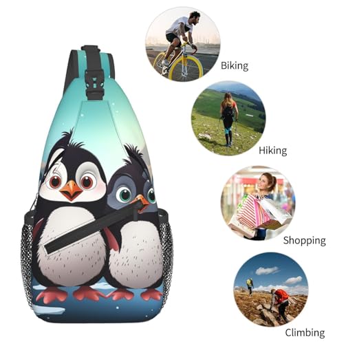 Bolso Pequeño Tipo Sling para Senderismo Hombre y Mujer miniatura 6