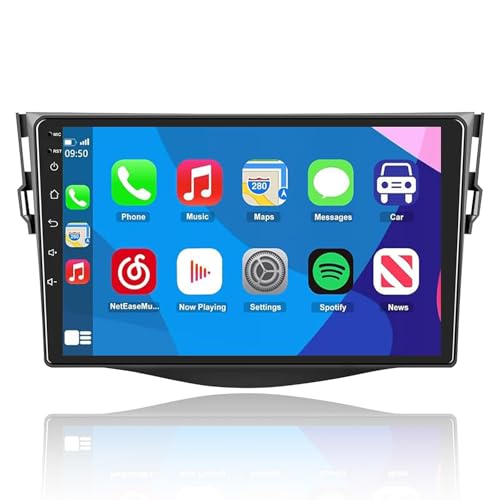 【CarPlay wireless e Android Auto - Connessione automatica】 L'autoradio LEXXSON si accoppia automaticamente con il telefono dopo la prima connessione tramite Bluetooth o hotspot WiFi. Trasmetti Spotify, Google Maps, ecc. direttamente su uno schermo da 9 pollici. L'hardware potente (2 GB di RAM e 32 GB di ROM) garantisce una navigazione e una musica fluide. Supporta le funzioni Carplay e Android Auto wireless e cablate.