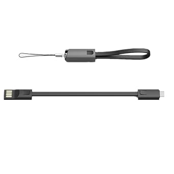 كابل شاحن USB A إلى C، سلسلة المفاتيح المحمولة 0.75 قدم شحن قصير من النوع C & Data SYNC نايلون جديلة الحبل لبنك الطاقة، متوافق مع iPhone 15/15 Pro Max Galaxy S20 S10 S9 S8 وأجهزة usb c الأخرى.