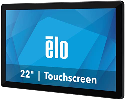Image of Elo I-Series 21.5 inch Touchscreen Computer | PCAP 10 Touch, 1920 x 1080, Celeron, Windows 10, 4GB RAM, 128GB SSD, Black