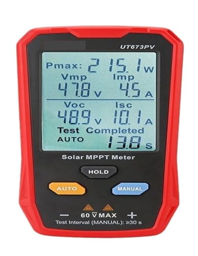 Testeur Pmax UT673PV pour trouver les pannes de puissance sur panneau photovoltaïque