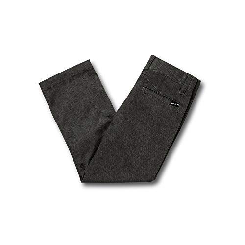 Volcom Boys' Frickin Modern Stretch Chino Pant (Big Boys & Little Boys Sizes), 3T, Charcoal Heathe2