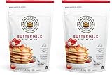 King Arthur Buttermilk Pancake Mix Just Add Water, Sourced Non-GMO, Certified Kosher, 16 Oz (Pack of 2)