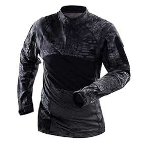 サバゲー装備 ブラック ほぼ新品 Amazon.co.jp: 戦闘服 - エアガン・モデルガン: ホビー