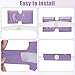 3 Pack Satin CPAP Strap Covers, CPAP Mask Cushions, Universal and Comfort CPAP Mask Strap Pads to fit Dreamwear Headgear for Reducing Red Marks CPAP Hair Protector for Women(Light Purple)
