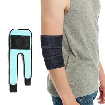 Yipoo 肘 サポーター バネ付き エルボーバンド 肘固定 軽量 １枚 Yipoo 肘 サポーター バネ付き エルボーバンド 肘固定 軽量 吸汗速乾