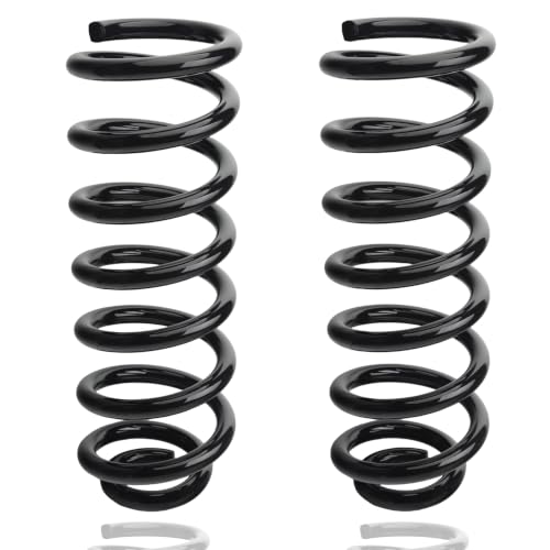 Image of Rear Heavy Duty Coil Springs for Ram 1500 2009-2018 2wd 4wd, 85% Extra Load Capacity (1500 lbs), Maintains Factory Ride Height, For Truck Towing