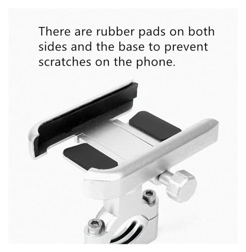 Support navigateur moto et guidon rotatif 360 pour téléphone 4 à 6.5 pouces - 6