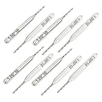 Algopix Similar Product 11 - uxcell 10pcs 10mm Tip Spiral Flute