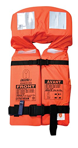 Lalizas Advance Folding 2010 Chaleco Salvavidas, Unisex Adulto, Naranja, 140Kg